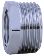 Nippelmuffe krom 1/2"x3/8"